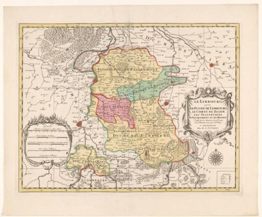 Map of Limburg