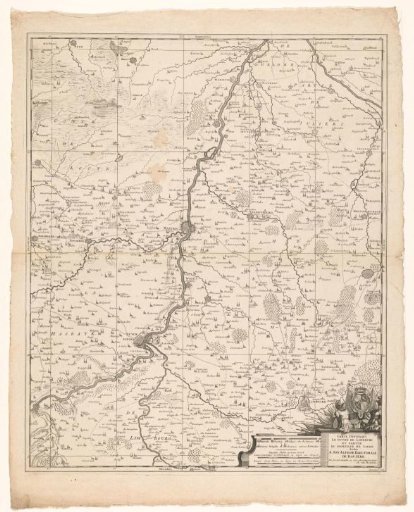 Map of the Duchy of Limburg and part of the Diocese of Liège