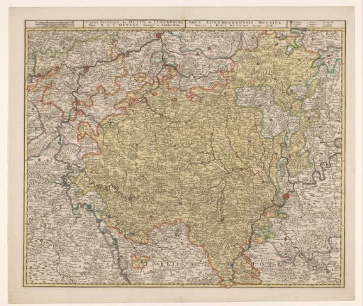 Map of Luxembourg