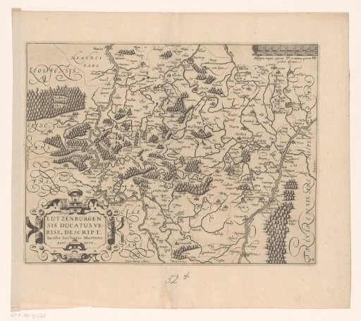 Map of Luxembourg