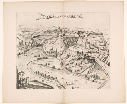 View of the city of Luxembourg
