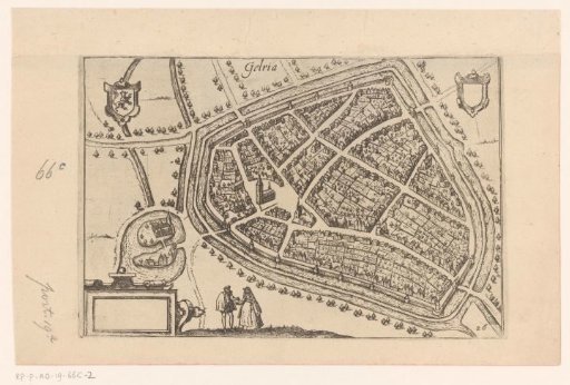 Plan of Geldern