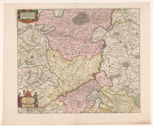 Map of the Prince-Bishopric of Liège