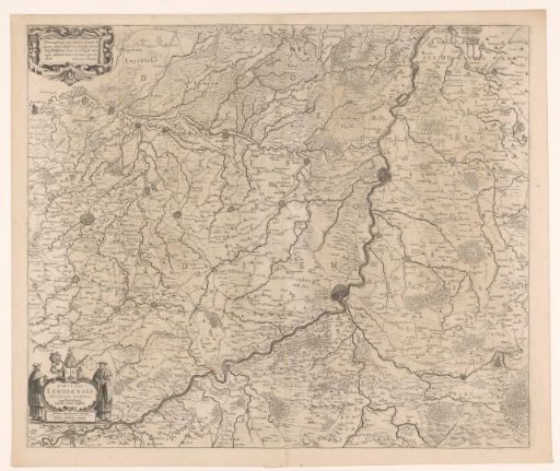 Map of the Prince-Bishopric of Liège