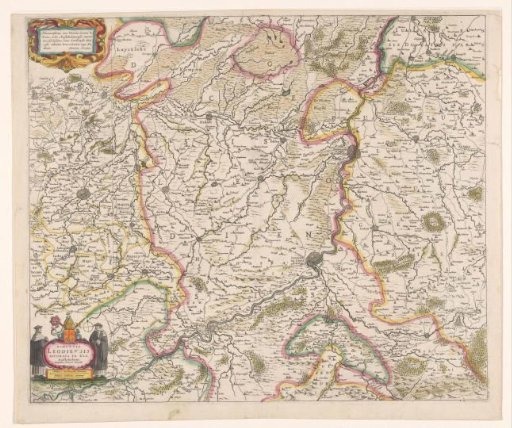 Map of the Prince-Bishopric of Liège