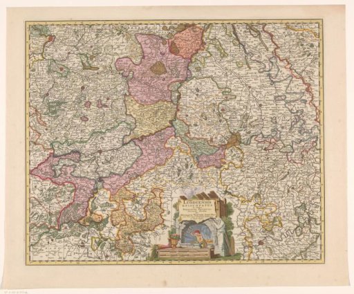Map of the Prince-Bishopric of Liège