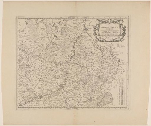 Map of the Northern Part of the Prince-Bishopric of Liège