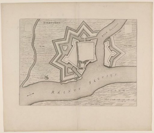 Fortress Plan of Ruhrort