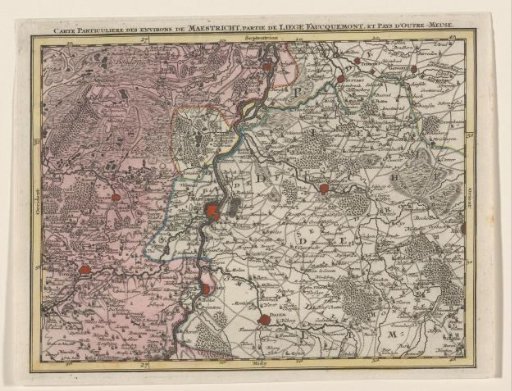 Part of a Map of the Austrian Netherlands
