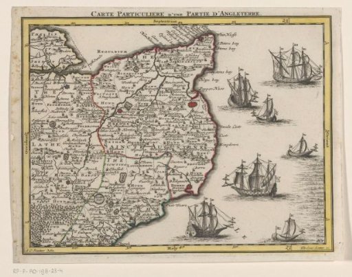 Part of a Map of the Austrian Netherlands