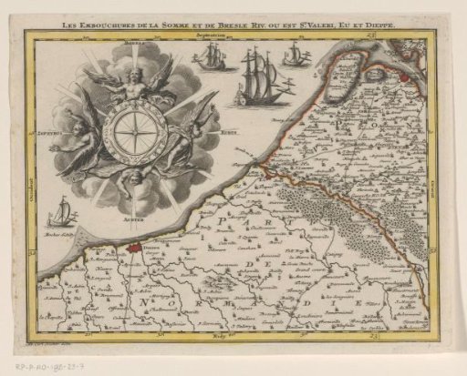 Part of a Map of the Austrian Netherlands