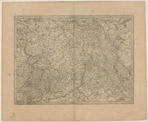Map of the Duchies of Brabant, Guelders, and Cleves