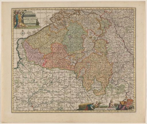 Map of the Southern Netherlands