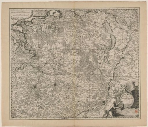 Map of the Duchy of Brabant