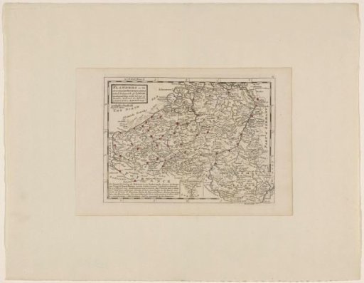 Map of Flanders