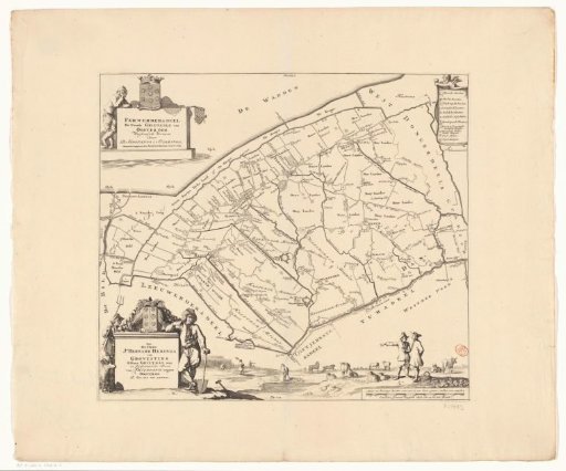 Map of the Grietenij Ferwerderadeel