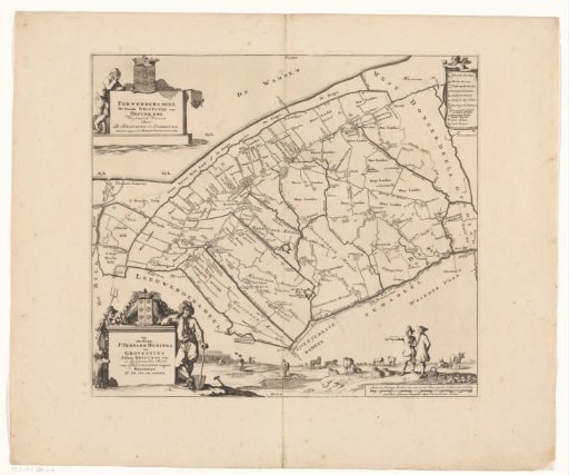 Map of the Grietenij Ferwerderadeel