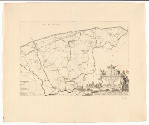 Map of the Grietenij Westdongeradeel