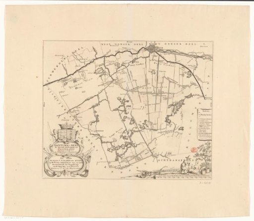 Map of the Grietenij Dantumadeel