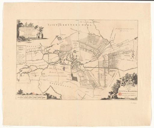 Map of the grietenij Smallingerland