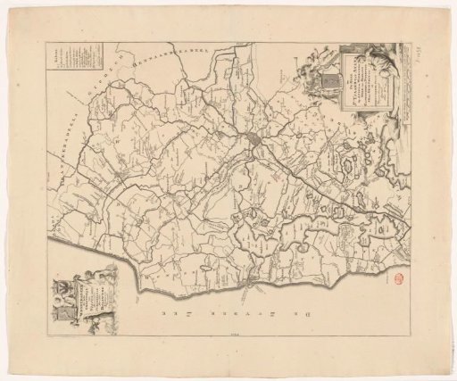 Map of the grietenij Wonseradeel