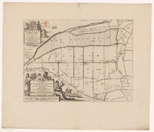 Map of the grietenij Het Bildt