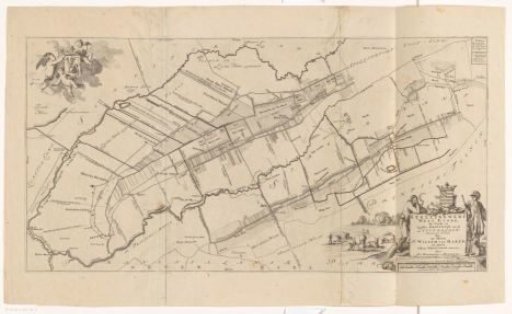 Map of the grietenij Weststellingwerf