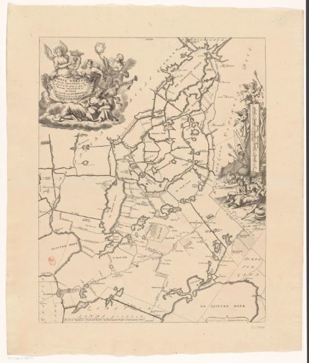 Map of the grietenij Doniawerstal