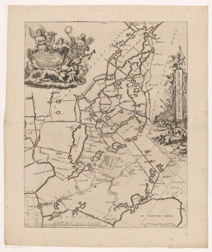 Map of the grietenij Doniawerstal