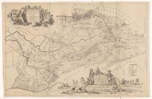 Map of the grietenij Opsterland