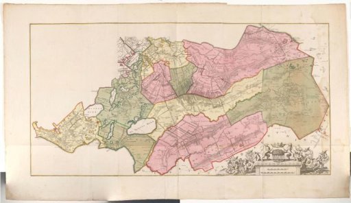 Map of the district Zevenwouden
