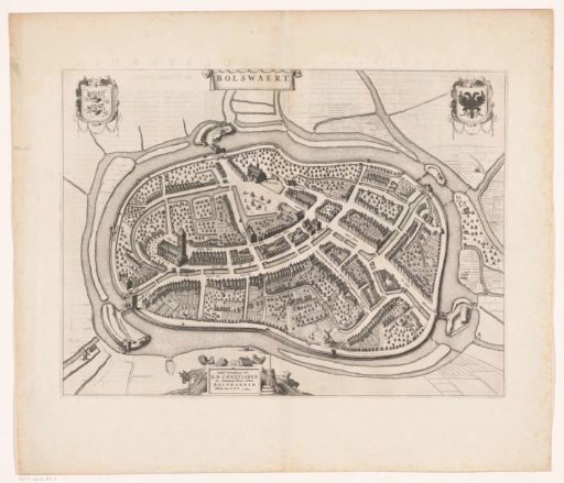 Map of Bolsward