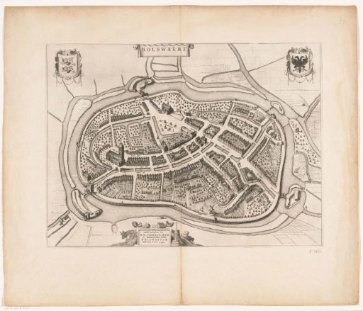 Map of Bolsward