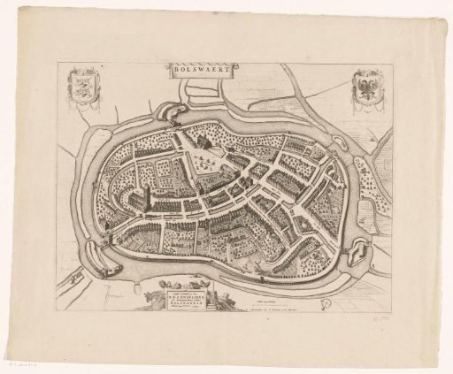 Map of Bolsward