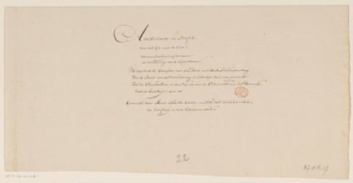 Description of a profile of Amsterdam, viewed from the IJ