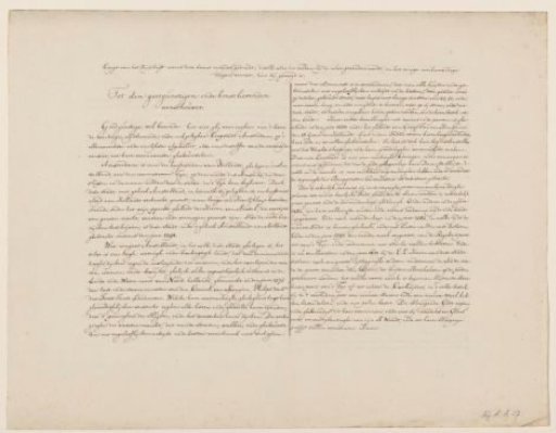 Transcription of part of the text accompanying a profile of Amsterdam