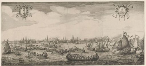 Pleasure voyage on the IJ, 1638