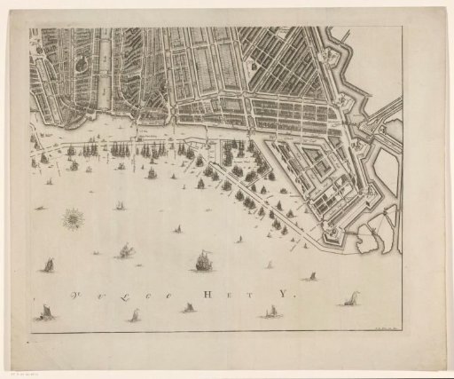 Map of Amsterdam (lower right section)