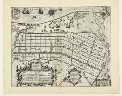 Land Division of the Zijpepolder, 1597
