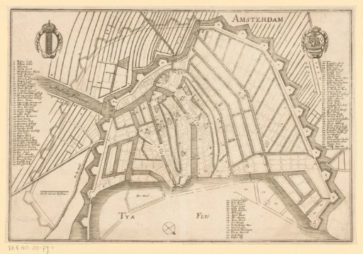 Fortification plan of Amsterdam