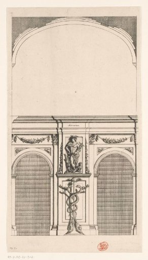 Southern gallery in the Town Hall on the Dam (left part)