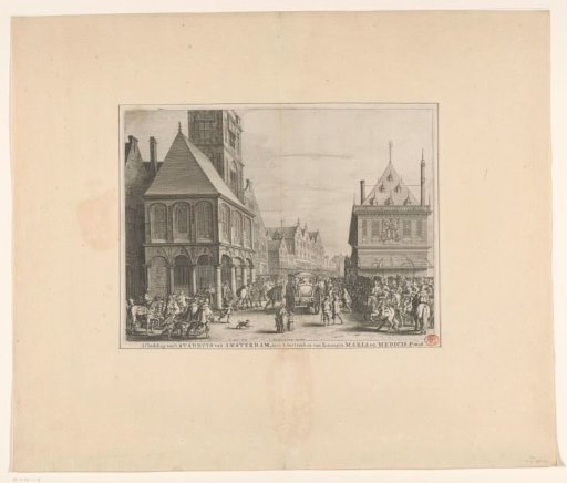 Departure of Maria de' Medici from Amsterdam, 5 September 1638