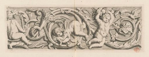 Part of a frieze on the mantelpiece in the Aldermen's Council Chamber of the Town Hall on the Dam