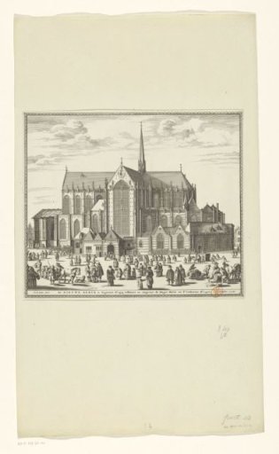 View of the Nieuwe Kerk, Amsterdam