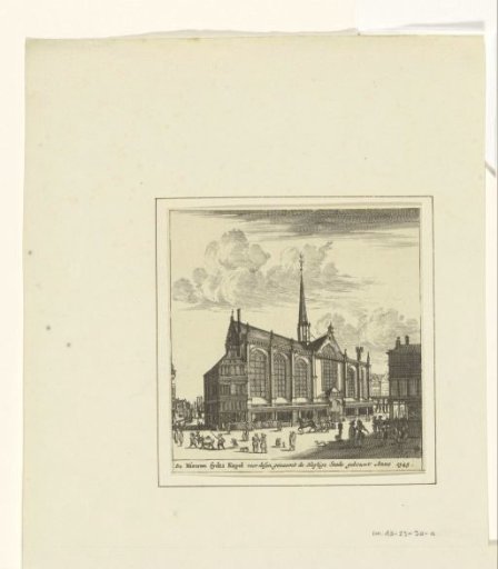Bird's-eye view of the Holy Place (Nieuwezijds Chapel) in Amsterdam