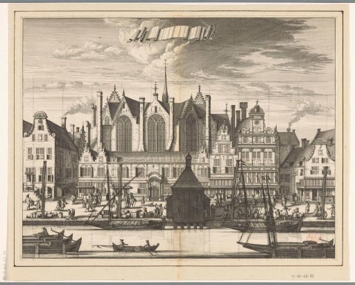 View of the Nieuwezijds Chapel in Amsterdam