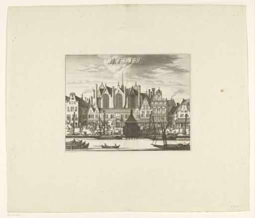 View of the Nieuwezijds Chapel in Amsterdam