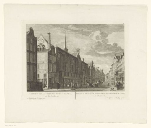 View of the Nieuwezijds Chapel in Amsterdam