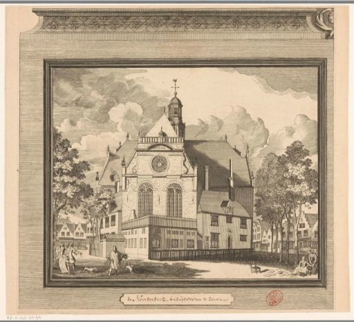 View of the Noorderkerk in Amsterdam