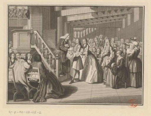 Baptism at the Reformed Church in Amsterdam